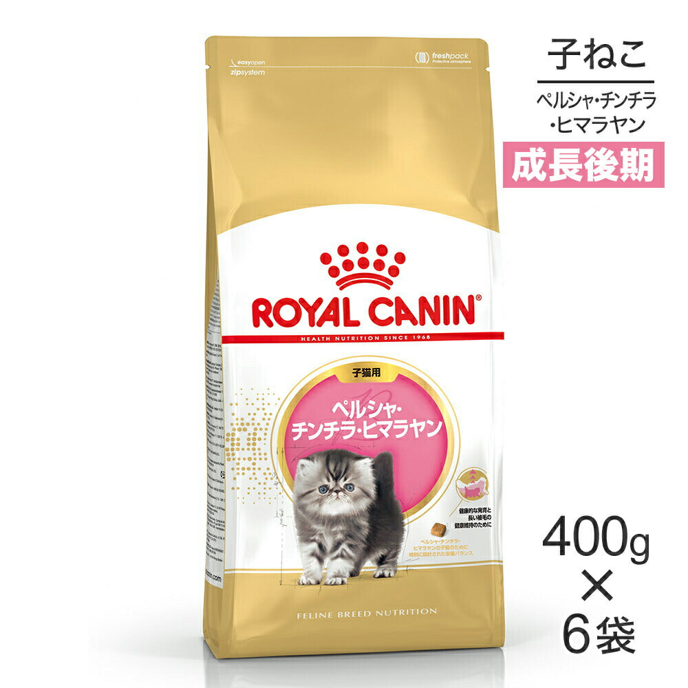 【400g×6袋】ロイヤルカナン FBN ペルシャ・チンチラ・ヒマラヤン 子猫用 生後12ヵ月齢まで (猫・キャット)[正規品]