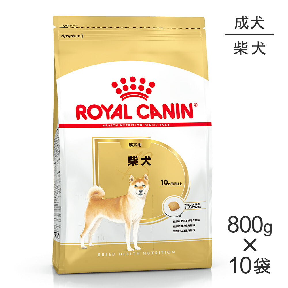 【800g×10袋】ロイヤルカナン BHN 柴犬 成犬用 生後10ヵ月齢以上 (犬・ドッグ)[正規品]