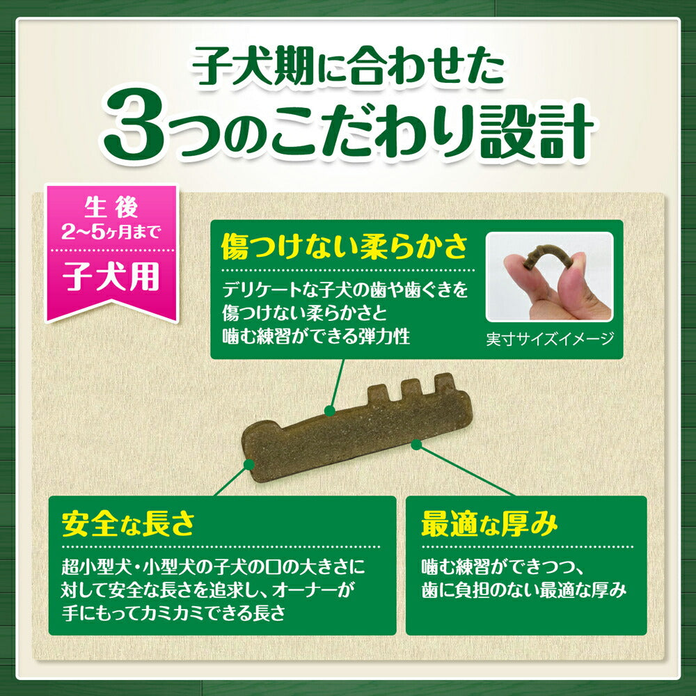 【メール便】【10本×2袋】グリニーズ プラス 子犬用 歯みがきトレーニングガム 10P (犬・ドッグ)[正規品]