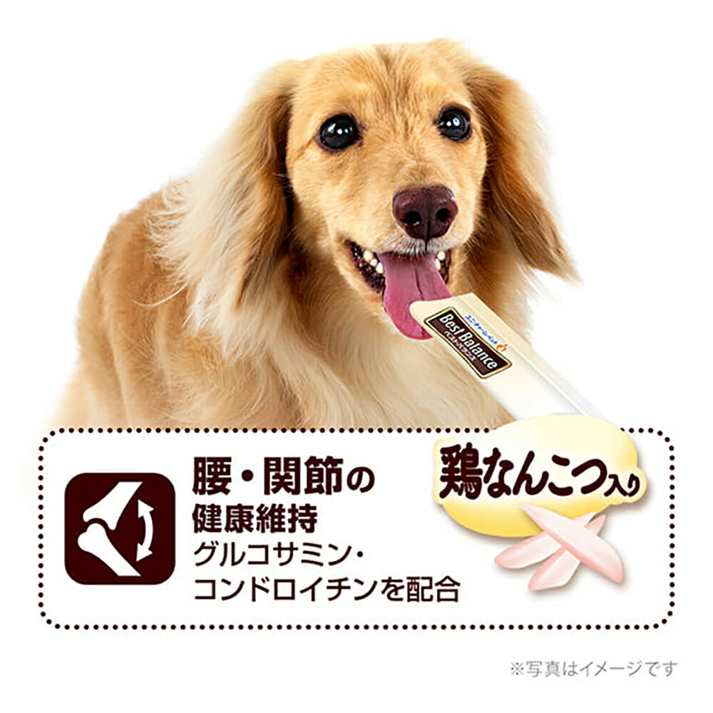 【15g×4本×48袋】ユニ・チャーム ベストバランス おやつ ミニチュア・ダックスフンド用 鶏ささみ 鶏なんこつ入り (犬・ドッグ)