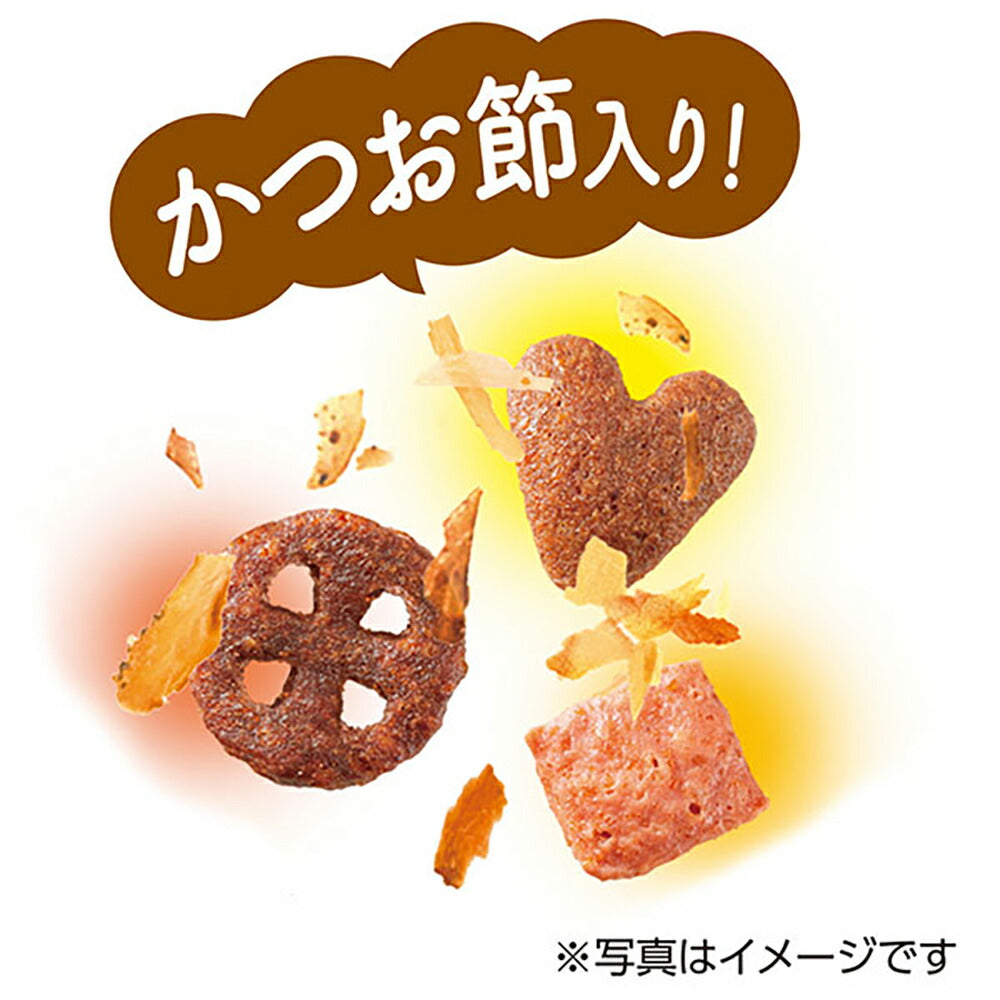 【60g×30袋】ユニ・チャーム 銀のスプーン おいしい顔が見られるおやつ カリカリッチ 成猫用 シーフード かつお節入り (猫・キャット)