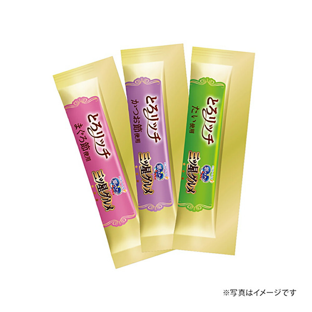 【6g×18本×20袋】ユニ・チャーム 銀のスプーン おやつ にっぽんSelect とろリッチ 3種のお魚味アソート 成猫用 まぐろ節＆かつお節＆真鯛だし (猫・キャット)