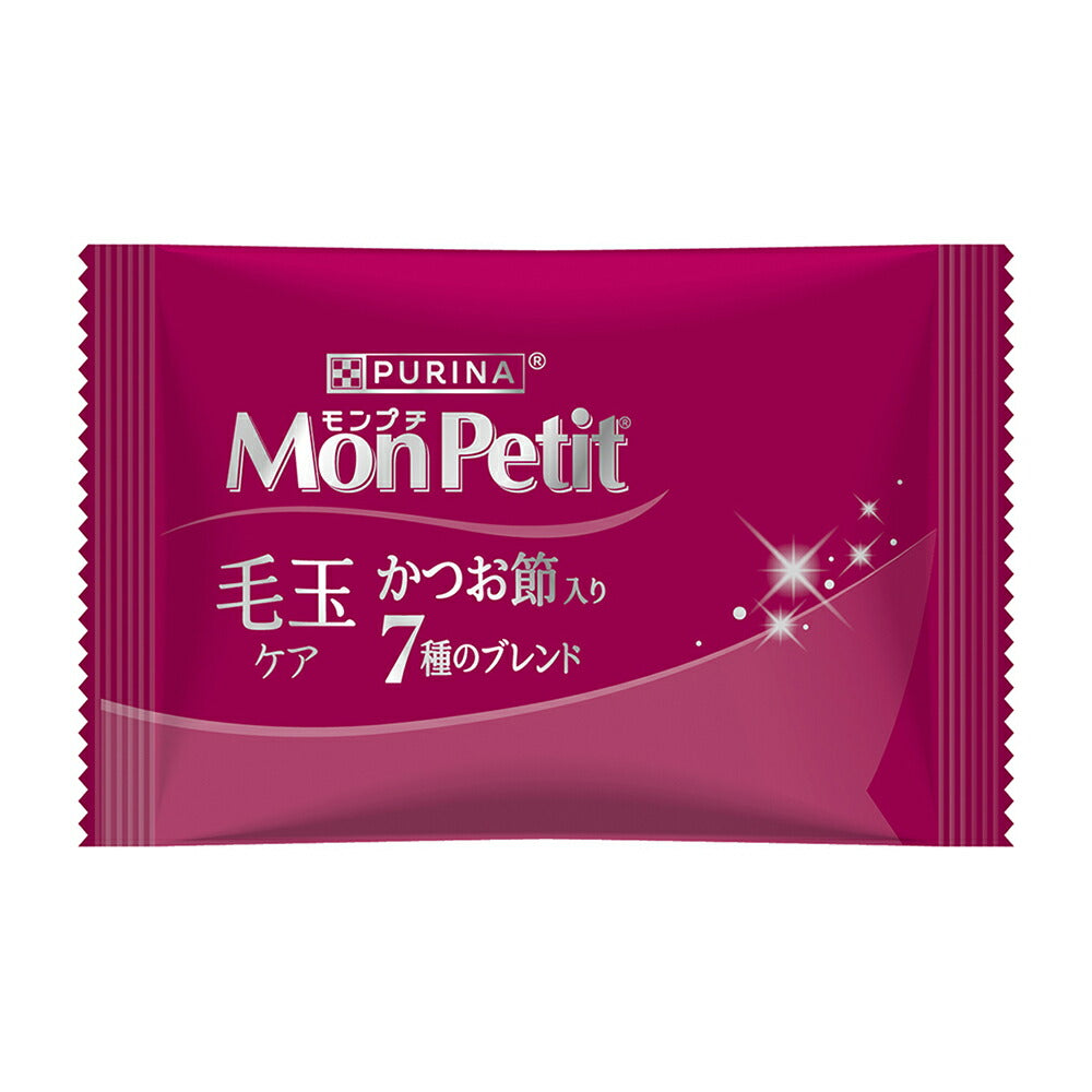 【200g×12箱】ネスレ モンプチ ボックス 毛玉ケア かつお節入り 7種のブレンド 成猫用 (猫・キャット)[正規品]