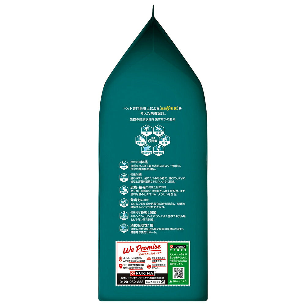 【2kg×3袋】ネスレ ピュリナ ワン キャット 健康マルチケア 11歳以上 サーモン＆ツナ (猫・キャット)[正規品]