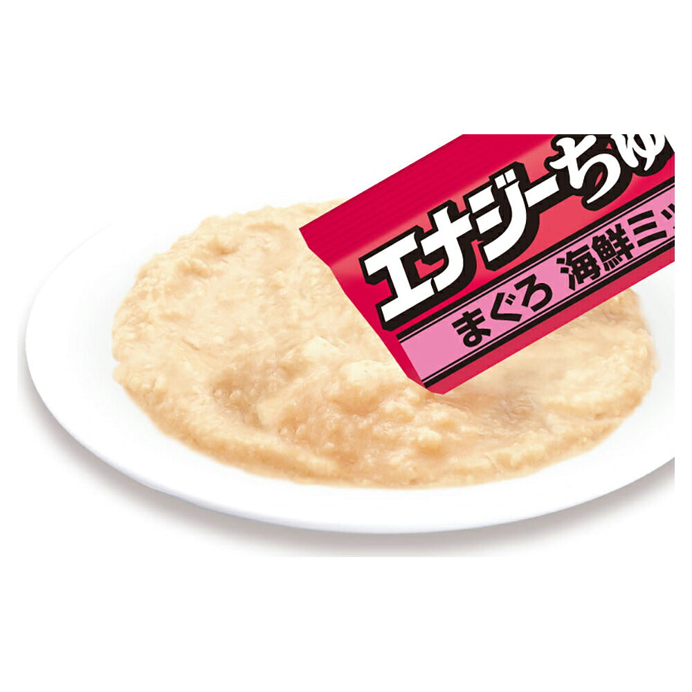 【(14g×20本)×16袋】いなば CIAO Highエナジーちゅ～る まぐろ 海鮮ミックス味 (猫・キャット)