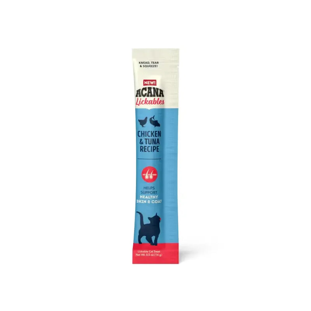 【(14g×5本)×10袋】アカナ リッカブル おやつ チキン&ツナレシピ (猫・キャット)[正規品]