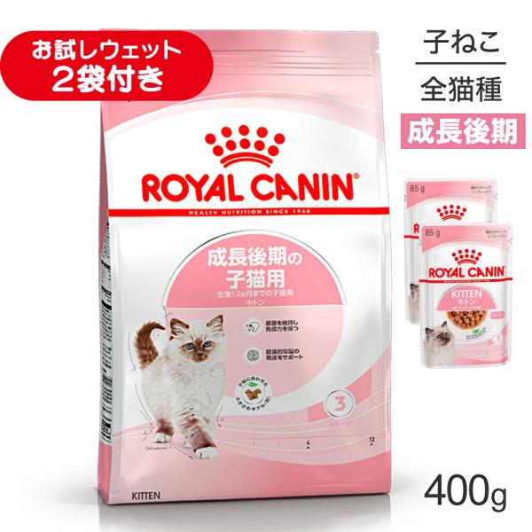 ロイヤルカナン FHN キトン 成長後期の子猫用 生後12ヵ月齢まで 400g (猫・キャット)[正規品]