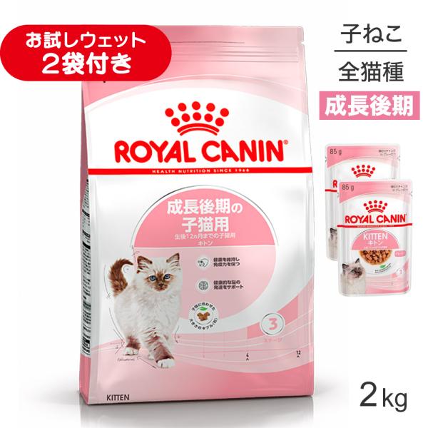 ロイヤルカナン FHN キトン 成長後期の子猫用 生後12ヵ月齢まで 2kg (猫・キャット)[正規品]