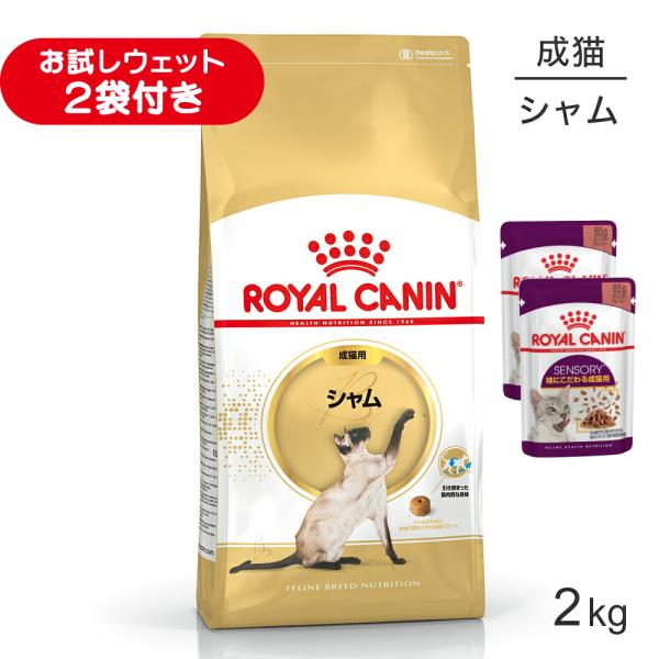 ロイヤルカナン FBN シャム 成猫用 生後12ヵ月齢から12歳まで 2kg (猫・キャット)[正規品]