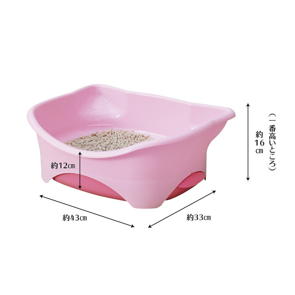 ユニ・チャーム デオトイレ 子猫～5kgの成猫用 本体セット ツートンピンク (猫・キャット)