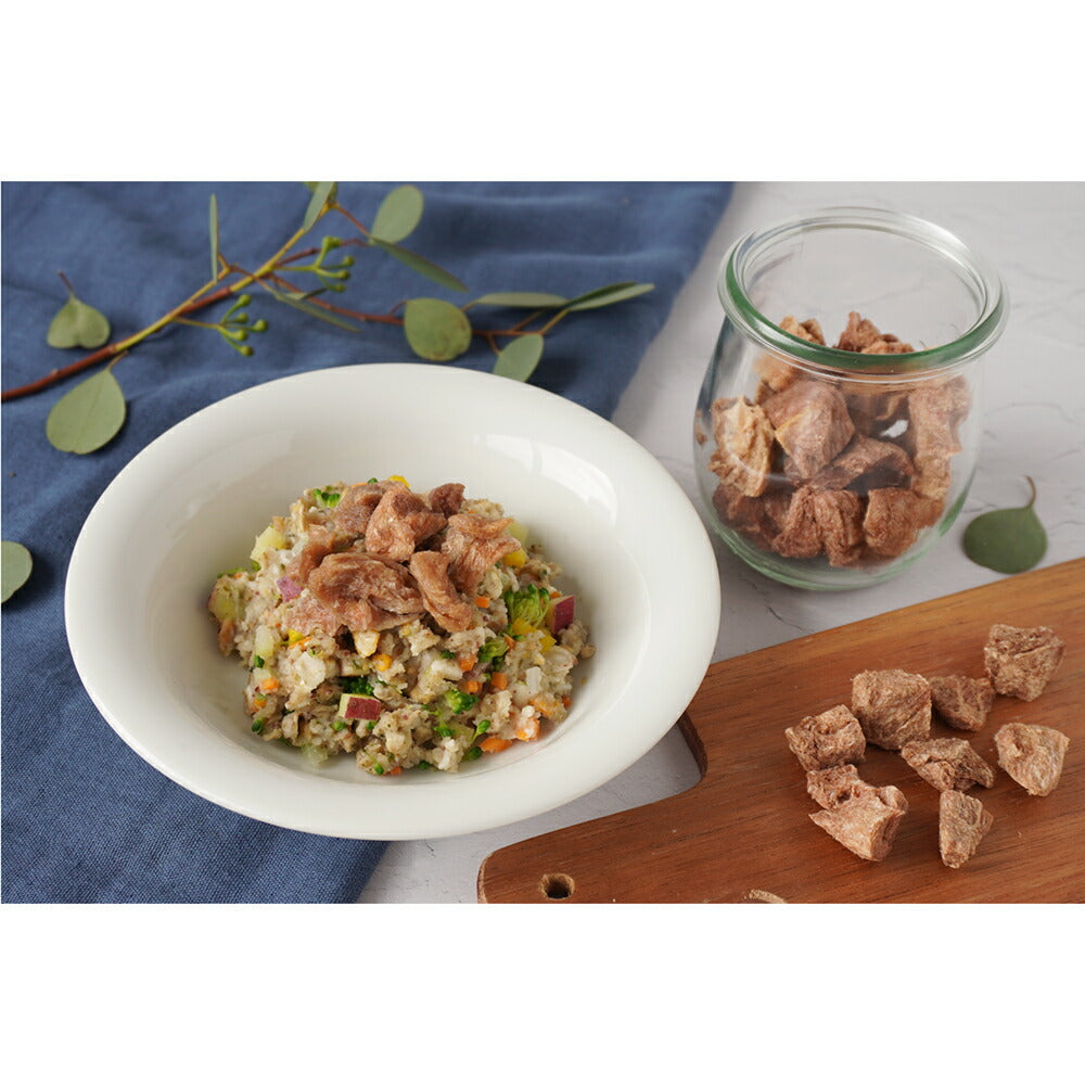 【メール便】ホワイトフォックス 猪肉のフリーズドライ 無添加 30g (犬猫兼用) white fox [M便 1/4]