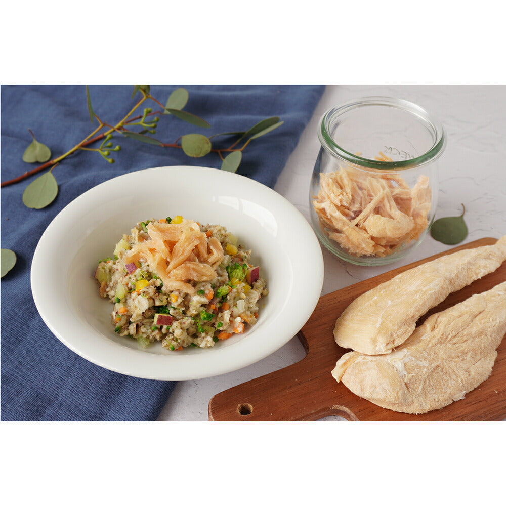 ホワイトフォックス 鶏ささみのフリーズドライ 犬用 無添加 165g (犬・ドッグ) white fox